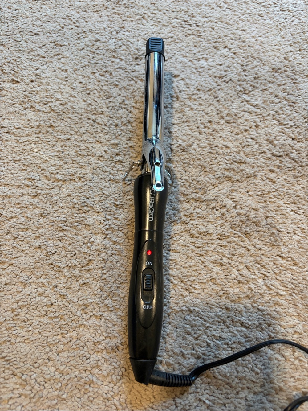 Plugged In Curling Iron